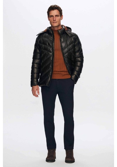 D's Damat Ds Damat Slim Fit Kahverengi Su Itici Rüzgar Geçirmez Elyaf Dolgulu Deri Görünümlü Çıkarılabilir Kap 1HF07ORT01910 Kahverengi D's Damat Ds Damat Slim Fit Kahverengi Su Itici Rüzgar Geçirmez Elyaf Dolgulu Deri Görünümlü Çıkarılabilir Kap 1HF07ORT01910 Kahverengi