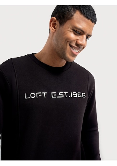 LOFT Regular Fit Erkek Sweatshirt Lf2036878 Q1.v1 Siyah