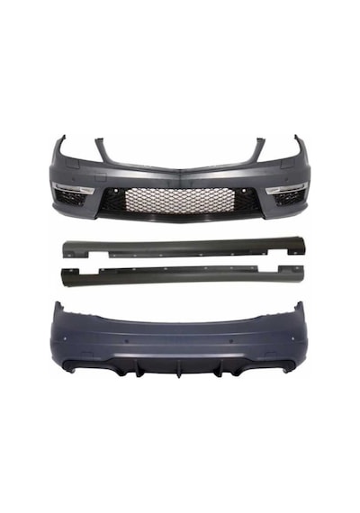 Autogp Mercedes W204 C63 Body Kit Tampon Seti 2012 / 2014 Makyajlı