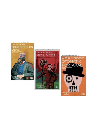 Doktor Ox Un Deneyi+kizil Veba+otomatik Portakal 3 Set