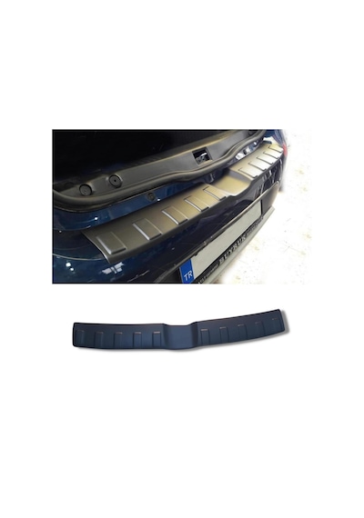 Dacia Sandero Stepway 2013-2019 Arka Tampon Eşiği Koruması Plastik Dacia Sandero Stepway 2013-2019 Arka Tampon Eşiği Koruması Plastik