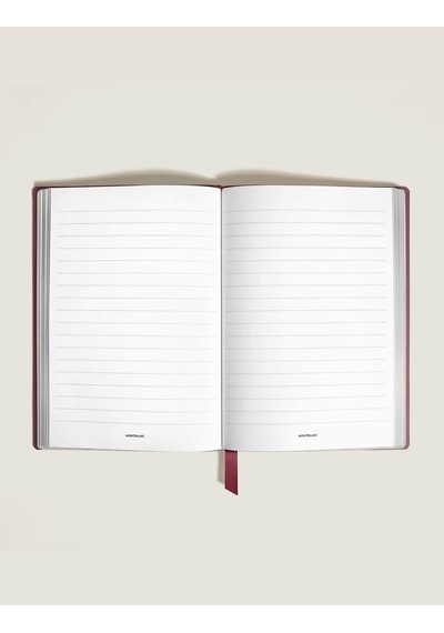 Montblanc Sartorial Deri Bordo Orta Boy Defter 134777