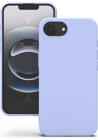 Apple iPhone 17e İle Uyumlu Telefon Kılıfı Kadife Iç Yüzey Soft Tasarım Lansman Kılıf Lila