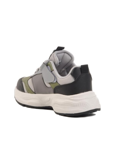 Cool Birian Erkek Çocuk Bağcıklı Günlük Sneaker Spor Ayakkabı Haki