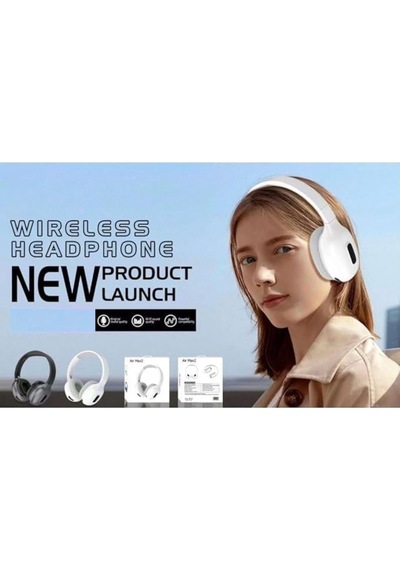 Beluga Kulak Üstü Bluetooth Kulaklık Kablosuz Ve Net Ses Beyaz