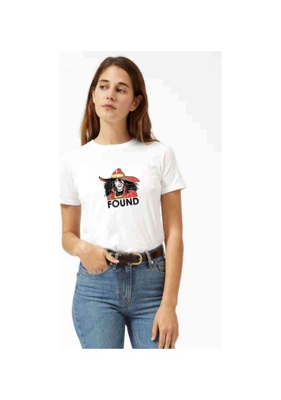 Carmen Sandiego Found Kadın Beyaz Tshirt