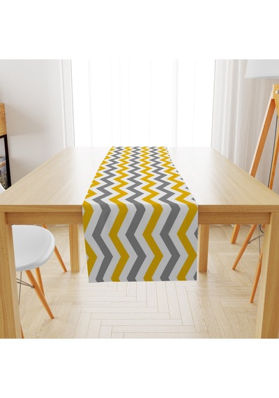 Dijital Baskılı Runner 40x140cm Kod 53534 Çok Renkli