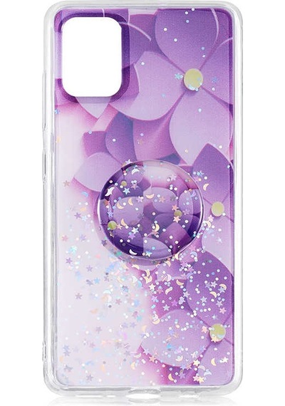 Galaxy Uyumlu A81 Note 10 Lite Kılıf Pop Soketli Vale Silikon Kılıf 001