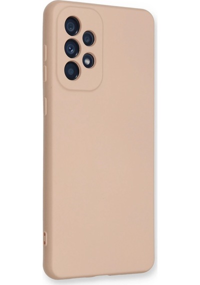 Cosmotex Newface Samsung Galaxy Uyumlu  A33 5g Kılıf Nano İçi Kadife Silikon - Pudra