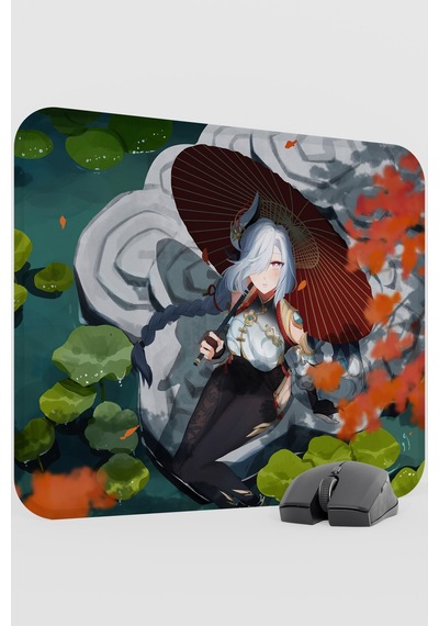 Shenhe Genshin Impact Anime Gacha V3 - 48x40 Xl Gaming Mouse Pad Fare Altlığı