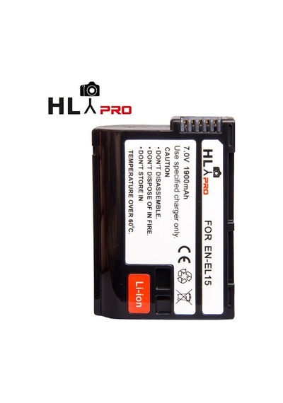 Hlypro Nikon D800 İçin EN-EL15 Batarya