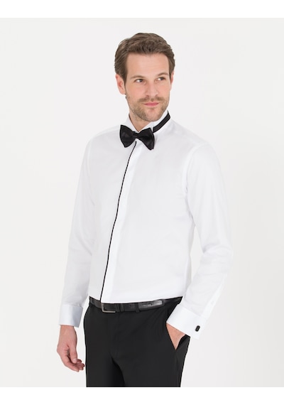 Pierre Cardin Erkek Beyaz Smokin Gömlek 50256438-vr013 Beyaz