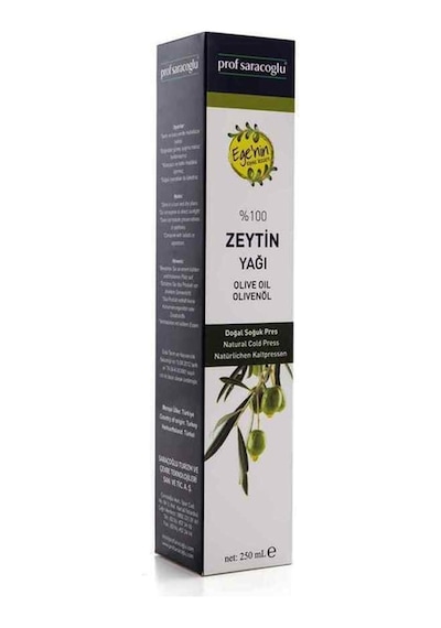 Prof Saracoğlu Soğuk Sıkım Zeytinyağı 250 ML