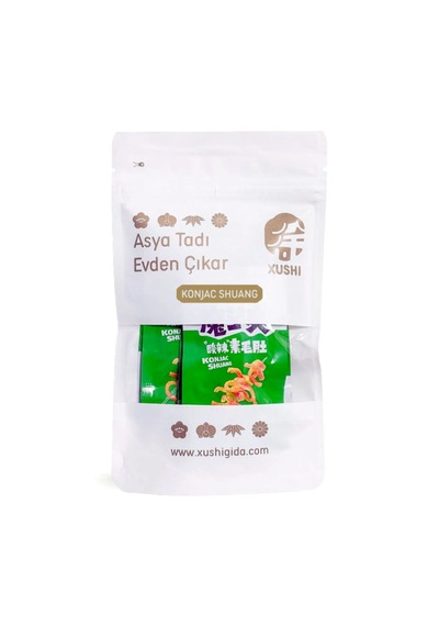 Weılong Konyak Unu Ile Hazırlanmış Ekşili Ve Acılı Atıştırmalık Konjac Shuang 85gr