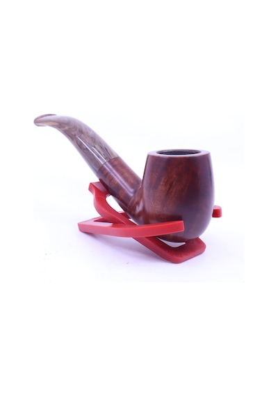 Şahin Sarı Yıldız Bent Billiard 9mm Filtreli Akrilik Saplı Pipo Mod L-10 247787