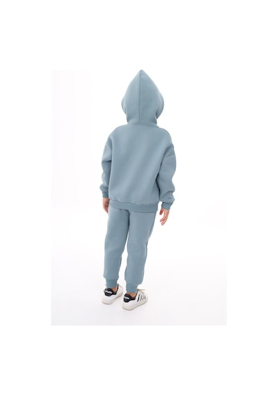 Toontoy Kids Toontoy Erkek Çocuk Nakışlı Eşofman Takım Açık Mavi
