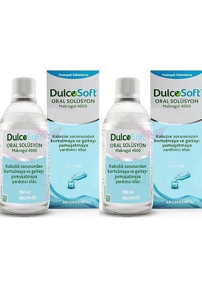 Dulcosoft Oral Solüsyon 250 ML 2 Adet Dulcosoft Oral Solüsyon 250 ML 2 Adet