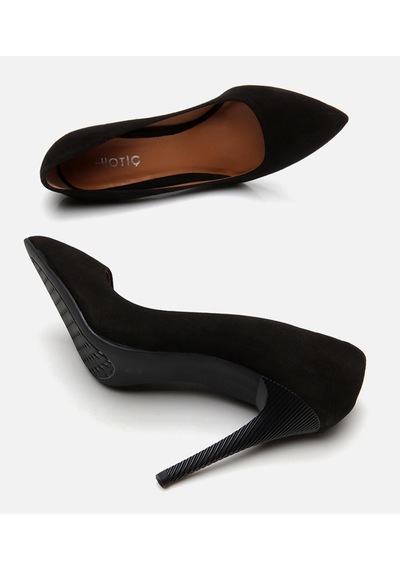 Hotiç Kadın Deri Siyah Stiletto