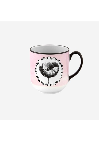 Pembe Porselen Kupa 430 Ml