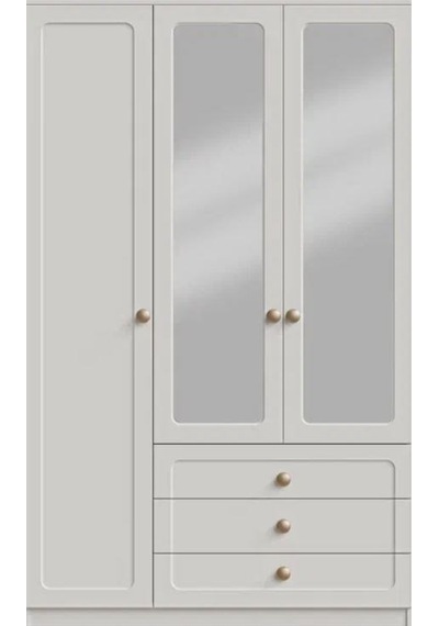 Mira Mdf 3 Kapaklı Dolap Aytaşı