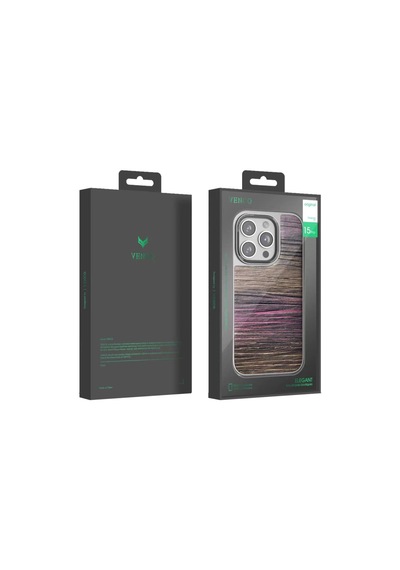 Venco Apple iPhone Uyumlu. 14 Pro Max Wave Kapak - Derin Mor