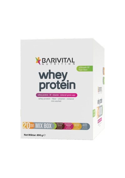 Barivital Protein Tozu 20 Saşe Mix Paket Karışık