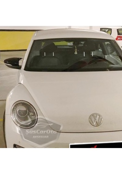 ŞüsCarOto Vw New Beetle 2011-2019 Batman Yarasa Ayna Kapağı Piano Black ABS Plastik (00)