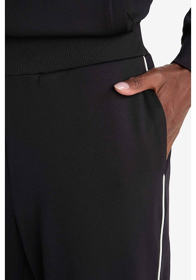 Defacto Warmtech Wide Leg Geniş Paça Cepli Biyeli Standart Boy İçi Yumuşak Tüylü Sporcu Pantolon F3846AX25AU Siyah Defacto Warmtech Wide Leg Geniş Paça Cepli Biyeli Standart Boy İçi Yumuşak Tüylü Sporcu Pantolon F3846AX25AU Siyah