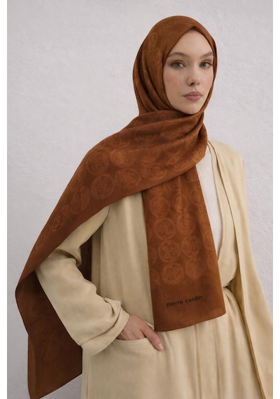 Pierre Cardin Lyocell Naia Rivela Şal 6080200 Kiremit