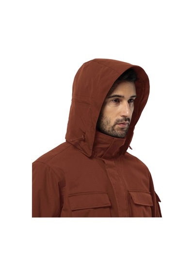 Jack Wolfskin Glacier Canyon Erkek Parka 1107674 Sarı
