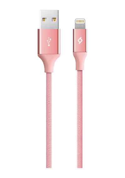 Ttec 2DK16 Alumicable Apple Uyumlu iPhone Lightning Şarj Ve Data Kablosu Rose Gold