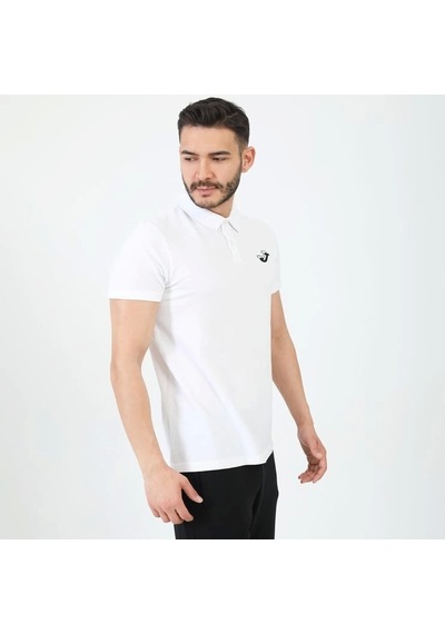 Joma Erkek Günlük T-shirt Polo Rush Beyaz 4231115 Beyaz