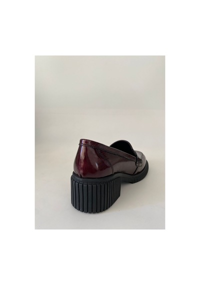 Albini Albini 25302532k Hakiki Deri Kadın Casual Günlük Ayakkabı Bordo - 658864339 Bordo