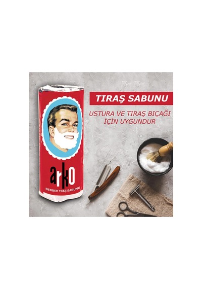 Masaj Aletleri & Şilteleri Arko 12'li Tıraş Sabunu 12x75 Gr