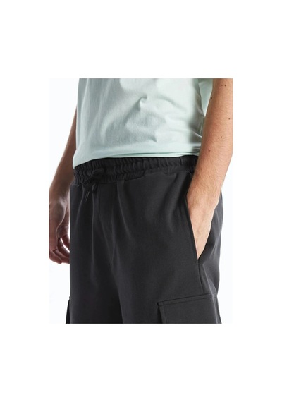 Lc Waikiki Xsıde Antrasit Slim Fit Erkek Kargo Şort Anthracıte