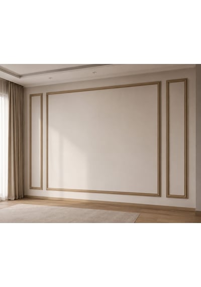 30 Cmx75 Cm Ham Mdf Çıta Boyanabilir Düz Duvar Ve Dekorasyon Çıtası 30 Cm X 75 Cm