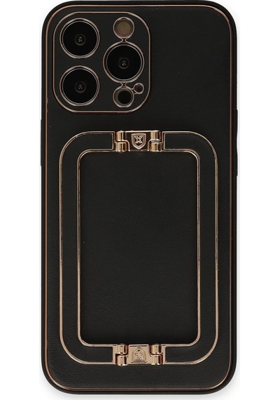 Cosmotex 8683140329617 Newface Apple iPhone Uyumlu  13 Pro Max Kılıf Coco Elit Kapak - Siyah
