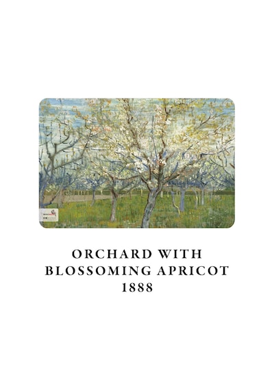 Blooming Series - A6, Van Gogh 4'lü Defter Seti Iı, Çizgisiz, Toplam 192 Sayfa, Her Biri 48 Say