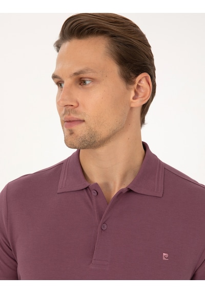 Pierre Cardin Erkek Mor Tişört Basic 50325323-vr038 Mor