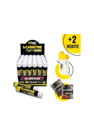 L - Carnitine 3400 Ultimate 30 Ampul L Karnitin