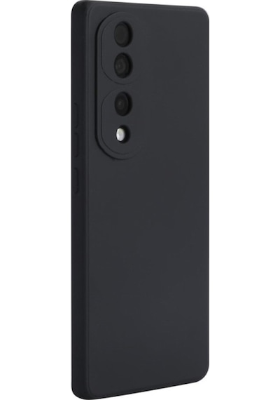 Honor 70 Matte Serisi Silikon Tpu Kılıf - Siyah Al3367