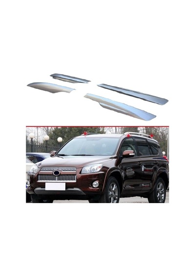 Toyota Uyumlu Rav 4 Tavan Çıtası 2006 2012 Silver Gri