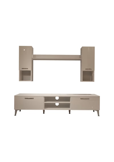 Decoraktiv Eko 5da Slm Dvd Silver Tv Ünitesi Tv Sehpası Beyaz