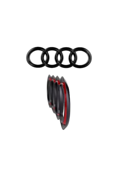 Audi Uyumlu Airbag Piano Black Logo Amblemi A3 S3 Rs3 A4 S4 A5 S5 A6 S6 A7 S7 A8 S8