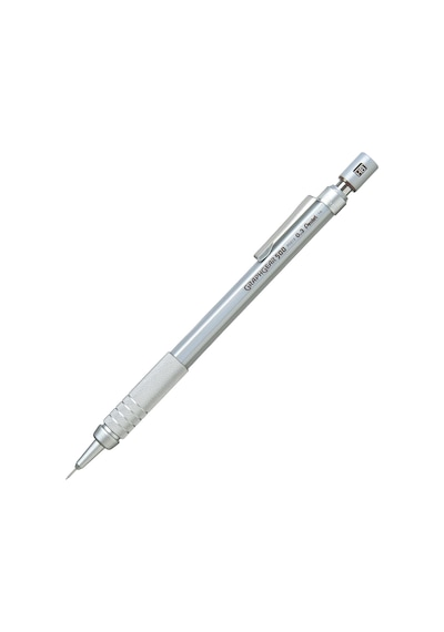 Graphgear 500 Teknik Çizim Ve Yazı İçin Mekanik Kurşun Kalem, 0.7 Mm, Orijinal Kutusunda Gümüş