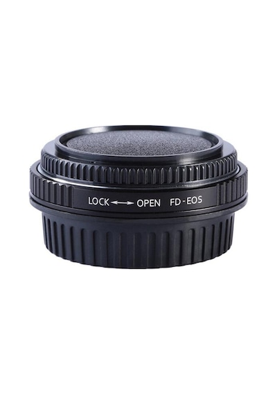 Canon Eos için- Canon Fd Lens Adaptörü Optikli