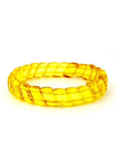 Kehribar Bileklik Roleks Özel Tasarım Ambergold Blk23-50 Çok Renkli