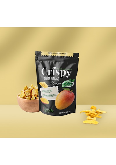 Dondurularak Kurutulmuş Mango Dilimleri 20 Gram