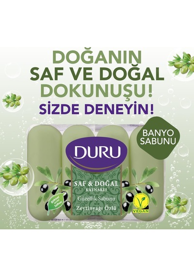 Lexroo Saf&dogal Zeytinyağlı Sabun, 70 Gramx4
