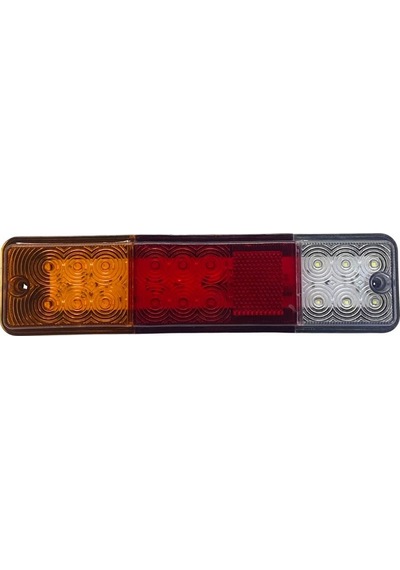 10v-80v Stop Lambası Ledli 4 Fonksiyonlu 190 50 30 Mm